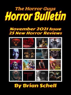 cover image of Horror Bulletin Monthly November 2021